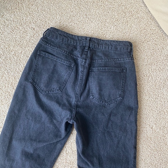 Black Mom Jeans - Picture 3 of 3